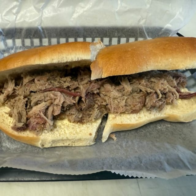 Pork Roast Sandwich.
