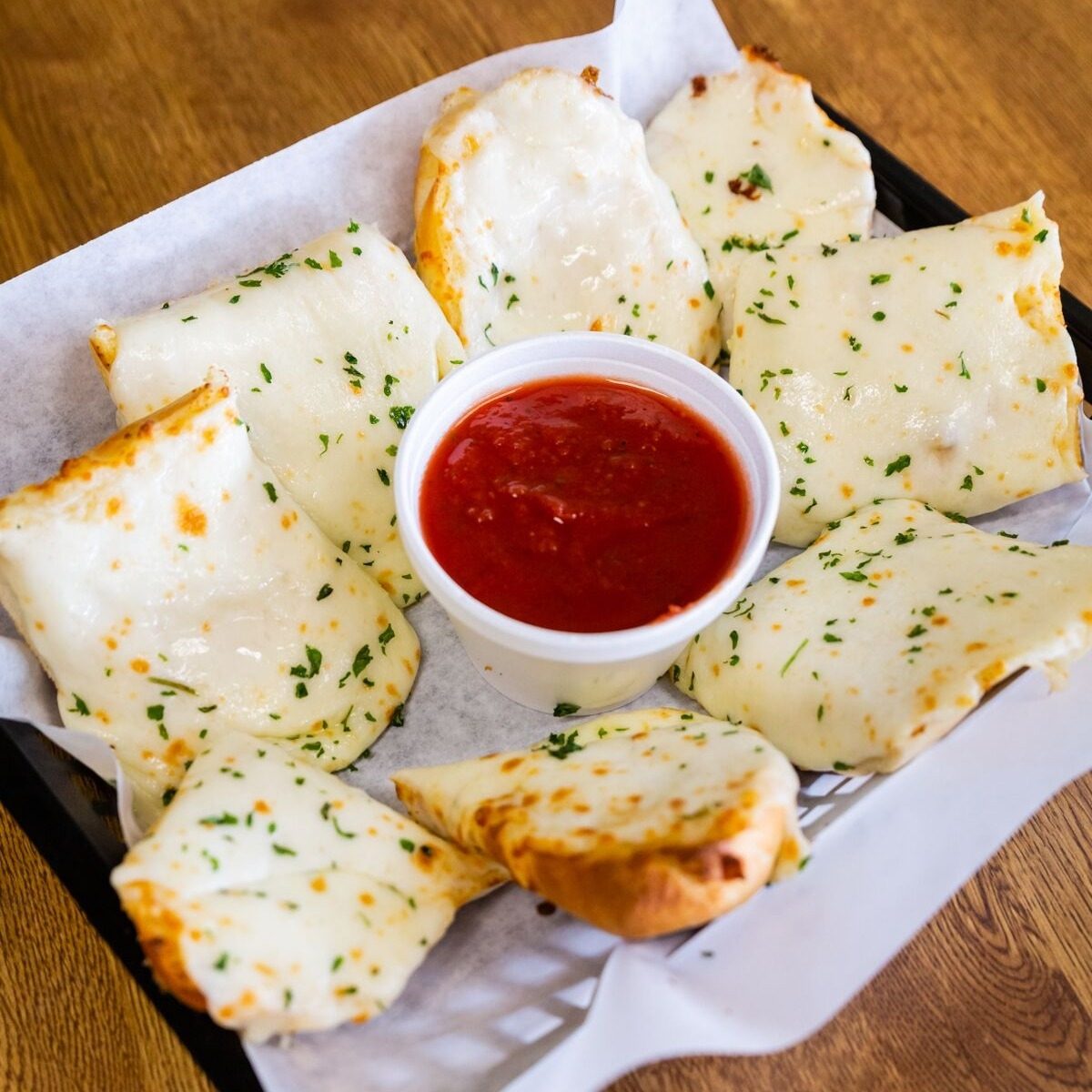 Garlic Bread with Cheese.