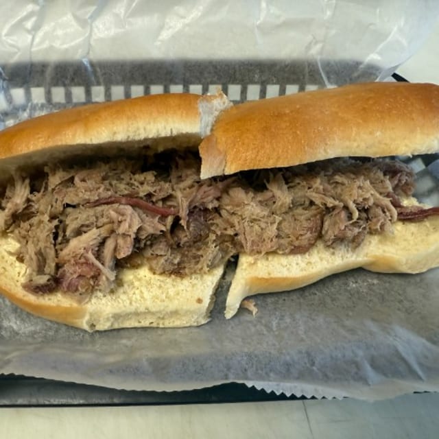Pork Roast Sandwich.