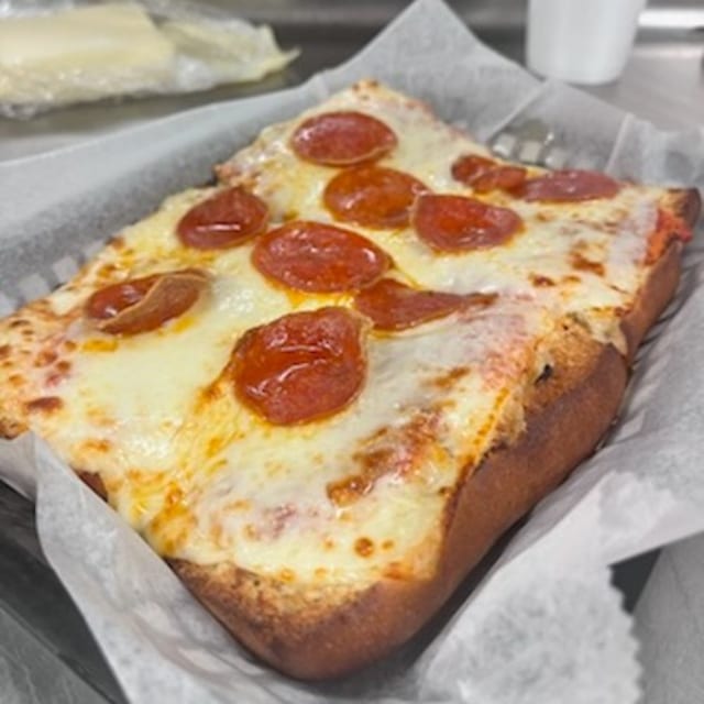 Hot Sicilian Sandwich.