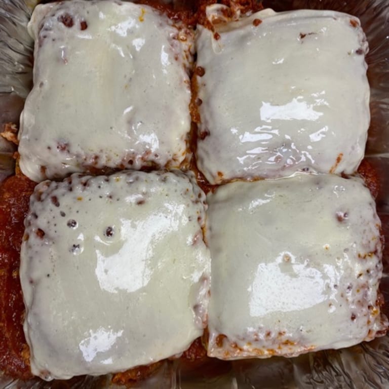 Delicious Lasagna Made Fresh