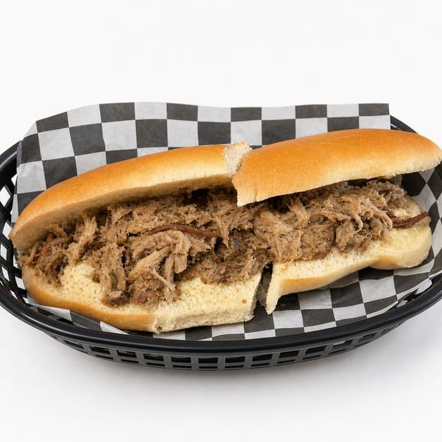 Pork Roast Sandwich.