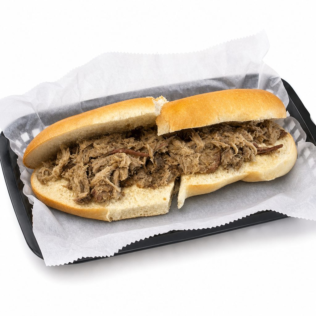 Pork Roast Sandwich.