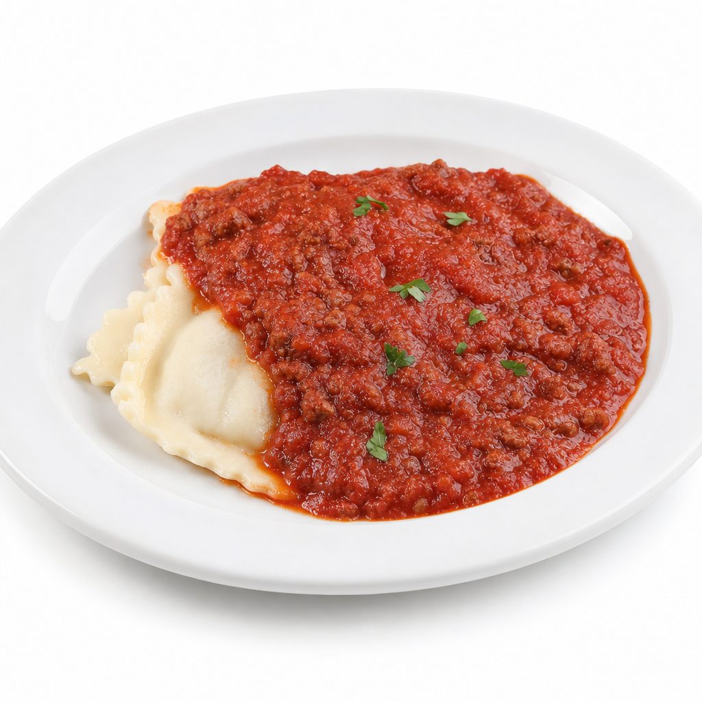 Beef Ravioli - A La Carte.