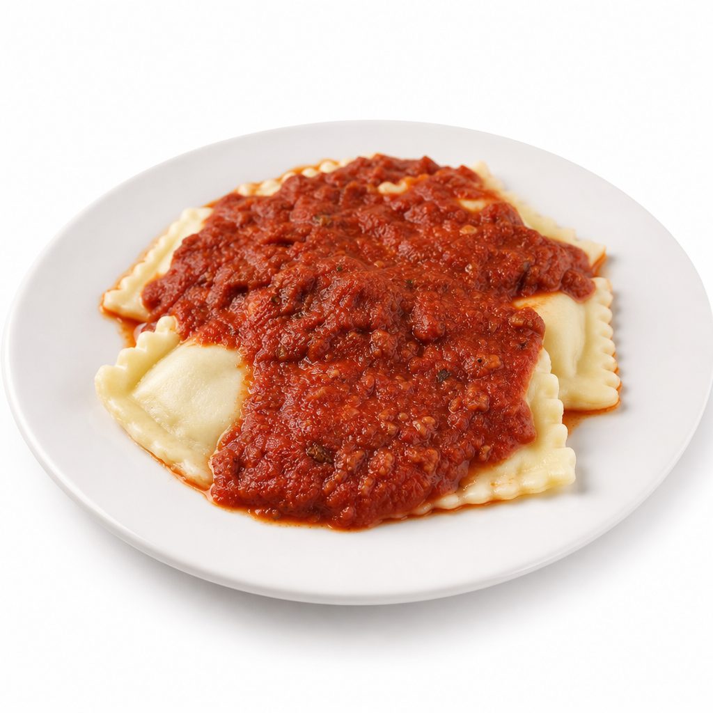 Beef Ravioli - Dinner.
