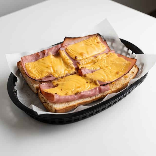 Hot Ham & Cheese Sandwich (8").
