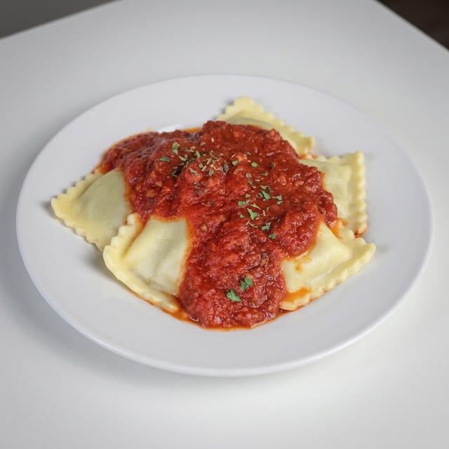 Beef Ravioli (Dinner).