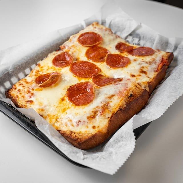 Hot Sicilian Sandwich.